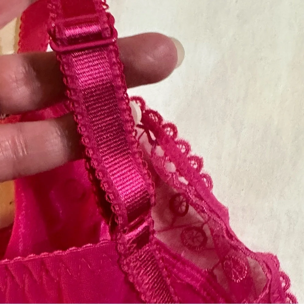 Curvy Kate Dreamcatcher Balcony Bra Rose Pink 32DD New Romantic